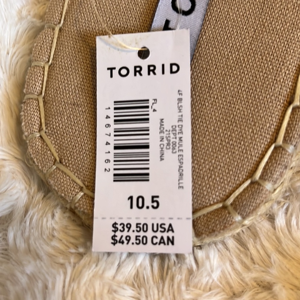 NWT Torrid womens shoes size 10.5 - Picture 5 of 5